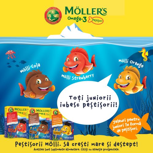 Moller’s invita fanii juniori la pestisorii Molli